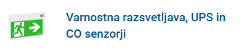 Varnostna razsvetljava Schrack Technik